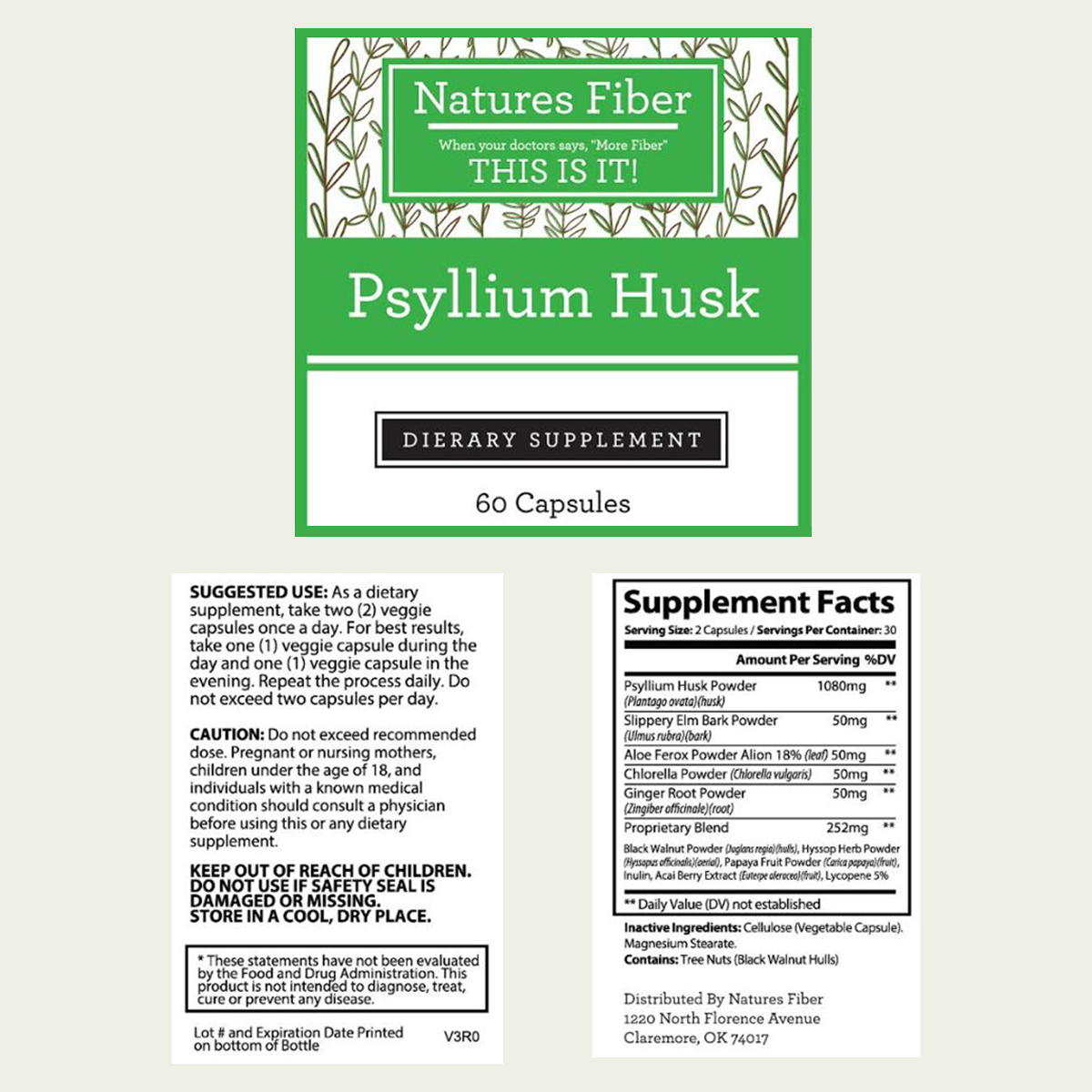Colon Plan Dietary Fiber Supplement